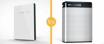 Solar Battery Comparison: Tesla Powerwall vs LG Chem Resu